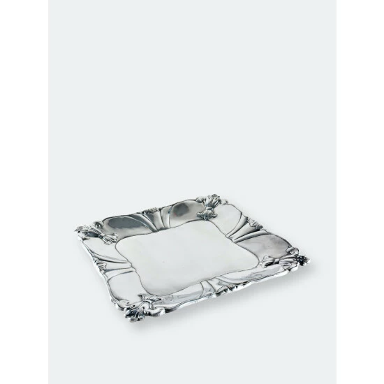 Arthur Court Designs Fleur-De-Lis Square Tray 12 Serveware 3 Arthur Court Designs Fleur-De-Lis Square Tray 12 Serveware - Image 3