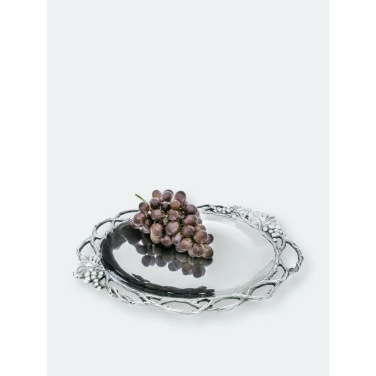 Arthur Court Designs Grape Open Vine Oval Tray Serveware 2 Arthur Court Designs Grape Open Vine Oval Tray Serveware - Image 2
