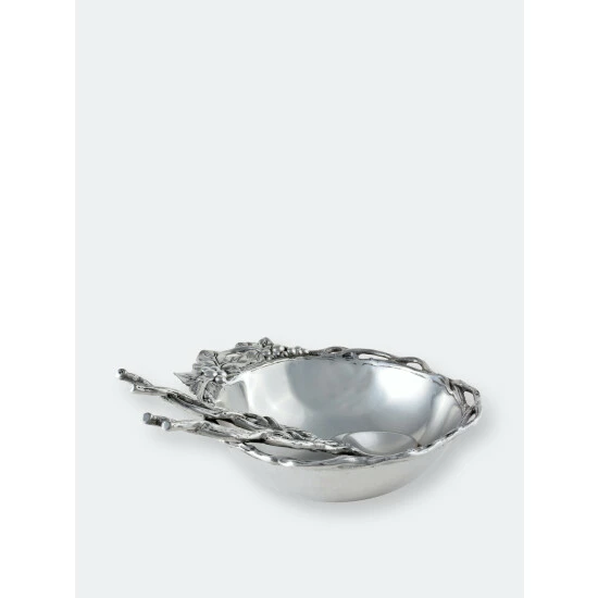 Arthur Court Designs Grape Open Vine Salad Set 3-Pc Dinnerware & Flatware 3 Arthur Court Designs Grape Open Vine Salad Set 3-Pc Dinnerware & Flatware - Image 3