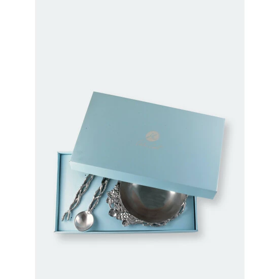 Arthur Court Designs Grape Open Vine Salad Set 3-Pc Dinnerware & Flatware 6 Arthur Court Designs Grape Open Vine Salad Set 3-Pc Dinnerware & Flatware - Image 6