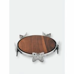 Arthur Court Designs Butterfly Wood Cheese Board Serveware -Arthur Court Designs Sales unnamed file 3681