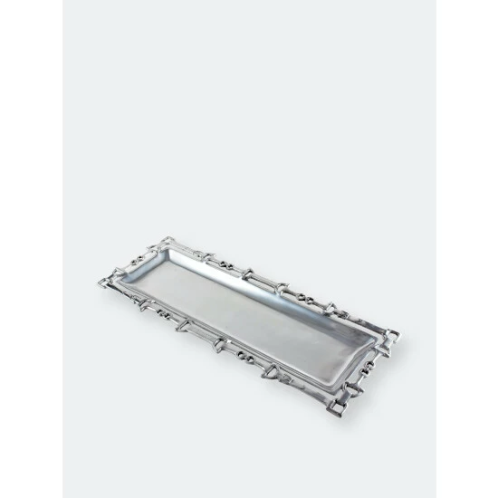 Arthur Court Designs Equestrian Oblong W/Openwork Serveware 1 Arthur Court Designs Equestrian Oblong W/Openwork Serveware