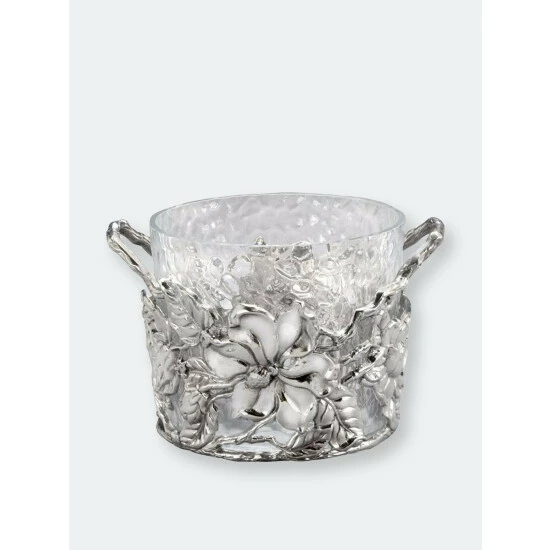 Arthur Court Designs Magnolia Ice/Wine Buckets Barware 1 Arthur Court Designs Magnolia Ice/Wine Buckets Barware