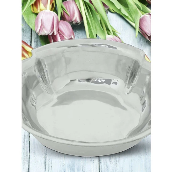 Arthur Court Designs Scallop Salad Bowl Dinnerware & Flatware 1 Arthur Court Designs Scallop Salad Bowl Dinnerware & Flatware