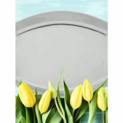 Arthur Court Designs Scallop Oval Serving Tray Serveware
