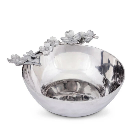 Arthur Court Designs Dogwood Serving Bowl Serveware 2 Arthur Court Designs Dogwood Serving Bowl Serveware - Image 2
