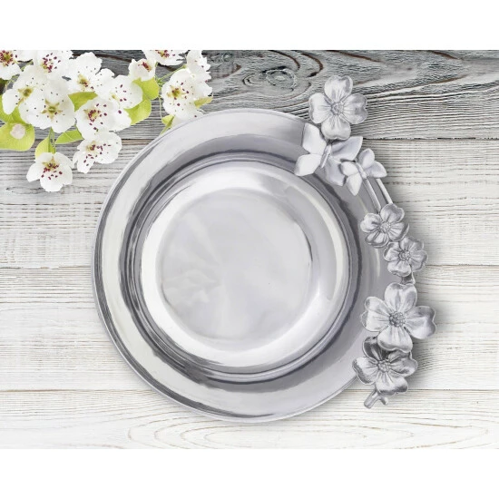 Arthur Court Designs Dogwood Serving Bowl Serveware 3 Arthur Court Designs Dogwood Serving Bowl Serveware - Image 3