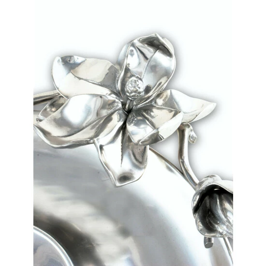 Arthur Court Designs Magnolia Chip And Dip Serveware 3 Arthur Court Designs Magnolia Chip And Dip Serveware - Image 3