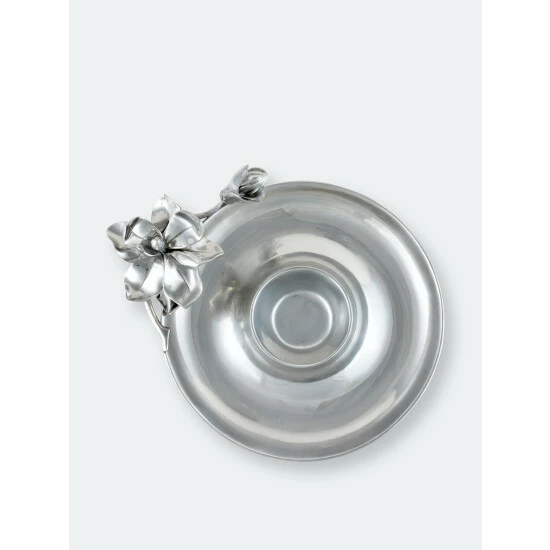 Arthur Court Designs Magnolia Chip And Dip Serveware 5 Arthur Court Designs Magnolia Chip And Dip Serveware - Image 5