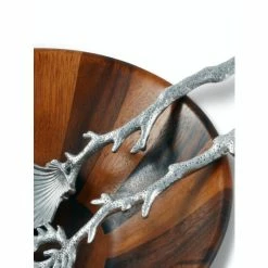 Arthur Court Designs Shell And Sea Life Serving Set Serveware