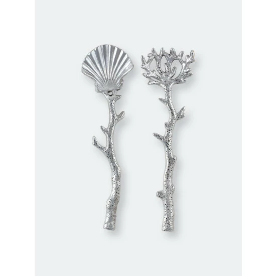 Arthur Court Designs Shell And Sea Life Serving Set Serveware 2 Arthur Court Designs Shell And Sea Life Serving Set Serveware - Image 2