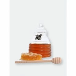Arthur Court Designs Silver Bee Honey Jar / Pot With Dipper Kitchen