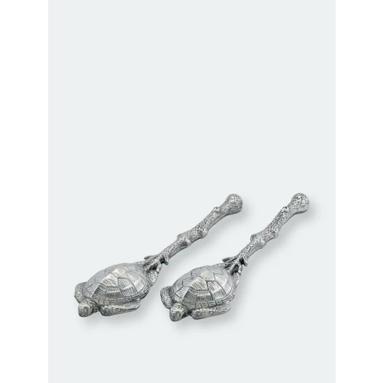 Arthur Court Designs Sea Turtle Salad Servers Serveware 7 Arthur Court Designs Sea Turtle Salad Servers Serveware - Image 7