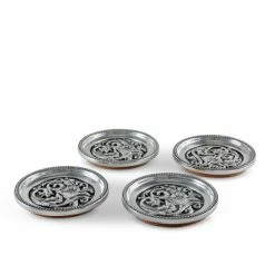 Arthur Court Designs Concho Western Drink Coaster Set Of 4 Decorative Accents