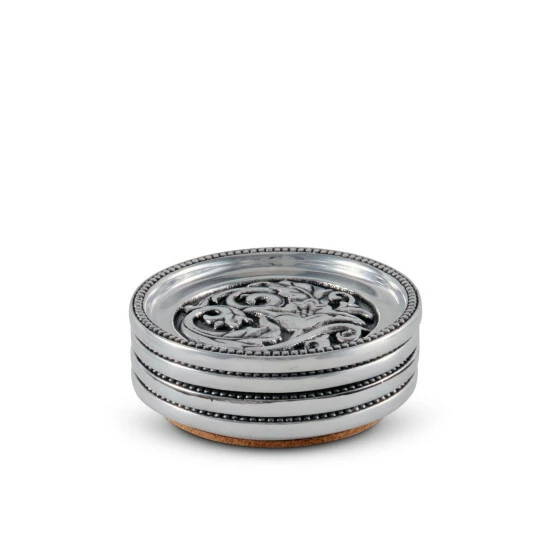 Arthur Court Designs Concho Western Drink Coaster Set Of 4 Decorative Accents 6 Arthur Court Designs Concho Western Drink Coaster Set Of 4 Decorative Accents - Image 6