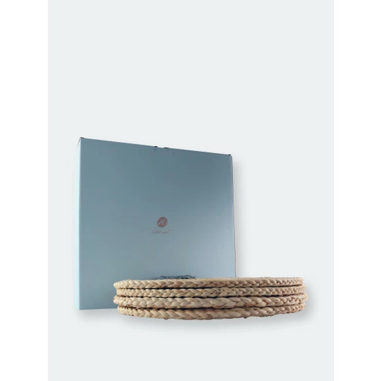 Arthur Court Designs Grape Twisted Seagrass Placemats - Set Of 4 Dinnerware & Flatware 5 Arthur Court Designs Grape Twisted Seagrass Placemats - Set Of 4 Dinnerware & Flatware - Image 5