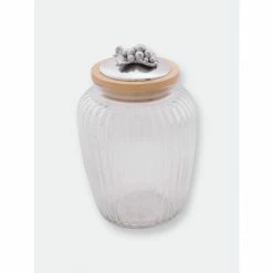 Arthur Court Designs Grape Glass Canister Kitchen