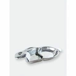 Arthur Court Designs Baby Bunny Keepsake Div Plate Dinnerware & Flatware