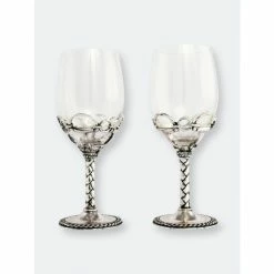 Arthur Court Designs Equestrian Pair Of Wine Glasses Barware 7 Arthur Court Designs Equestrian Pair Of Wine Glasses Barware -Arthur Court Designs Sales unnamed file 578