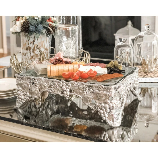 Arthur Court Designs Grape Cake Pedestal Sheet Dining & Tabletop 1 Arthur Court Designs Grape Cake Pedestal Sheet Dining & Tabletop