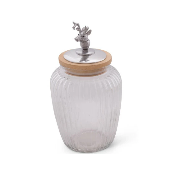 Arthur Court Designs Deer / Elk Glass Canister Kitchen Arthur Court Designs Deer / Elk Glass Canister Kitchen -Arthur Court Designs Sales unnamed file 637