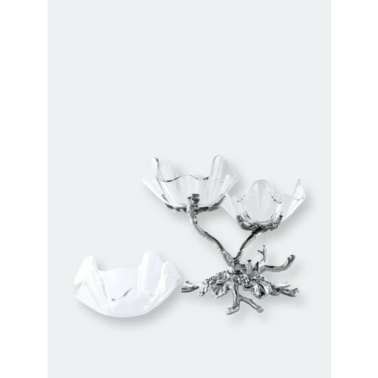 Arthur Court Designs Grape Acrylic Bowls 3-Tiered Stand Dinnerware & Flatware 3 Arthur Court Designs Grape Acrylic Bowls 3-Tiered Stand Dinnerware & Flatware - Image 3