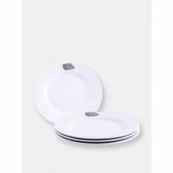 Arthur Court Designs Sea Shell Melamine Lunch Plates - Set Of 4 Dinnerware & Flatware