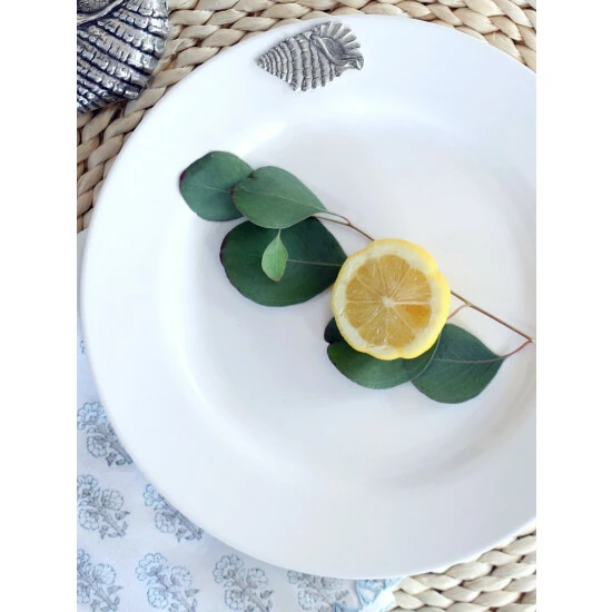 Arthur Court Designs Sea Shell Melamine Lunch Plates - Set Of 4 Dinnerware & Flatware 2 Arthur Court Designs Sea Shell Melamine Lunch Plates - Set Of 4 Dinnerware & Flatware - Image 2