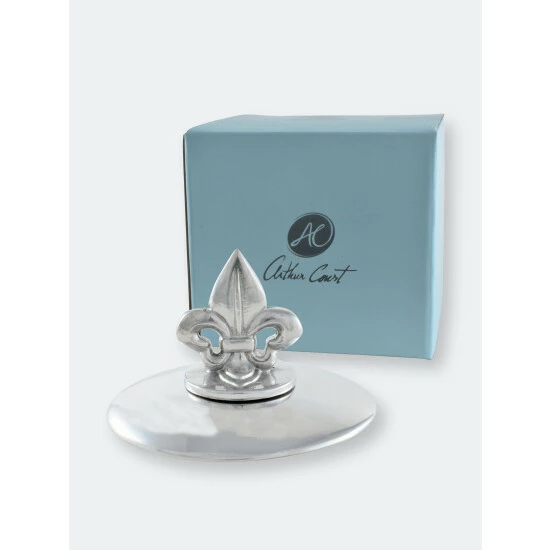 Arthur Court Designs Fleur De Lis Napkin Weight Dinnerware & Flatware 4 Arthur Court Designs Fleur De Lis Napkin Weight Dinnerware & Flatware - Image 4