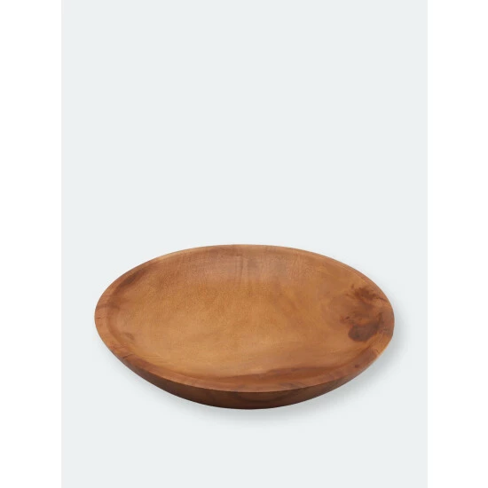 Arthur Court Designs Calabash Round Acacia Wood Salad Bowl Dinnerware & Flatware 3 Arthur Court Designs Calabash Round Acacia Wood Salad Bowl Dinnerware & Flatware - Image 3