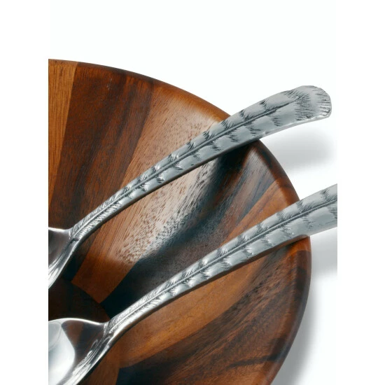 Arthur Court Designs Feather Salad Servers Serveware 1 Arthur Court Designs Feather Salad Servers Serveware