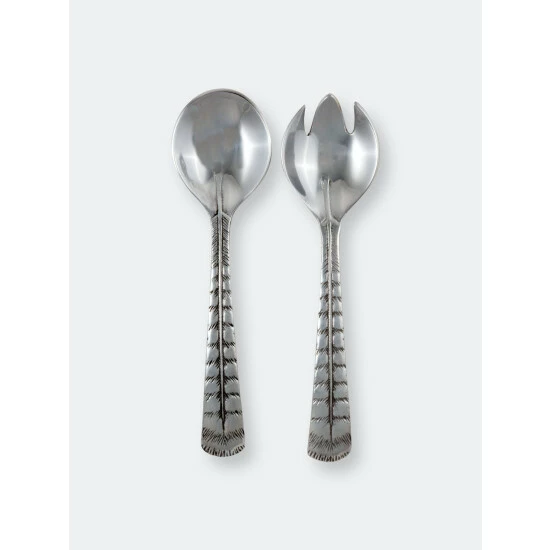 Arthur Court Designs Feather Salad Servers Serveware 9 Arthur Court Designs Feather Salad Servers Serveware - Image 9