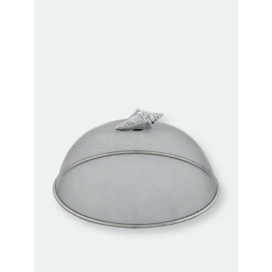 Arthur Court Designs Conch Shell Stainless Mesh Picnic Cover Serveware 1 Arthur Court Designs Conch Shell Stainless Mesh Picnic Cover Serveware