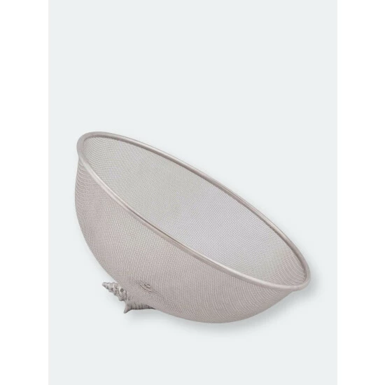 Arthur Court Designs Conch Shell Stainless Mesh Picnic Cover Serveware 3 Arthur Court Designs Conch Shell Stainless Mesh Picnic Cover Serveware - Image 3