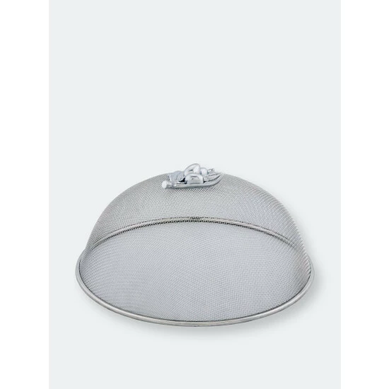 Arthur Court Designs Oak Leaf / Acorn Stainless Mesh Picnic Cover Serveware 1 Arthur Court Designs Oak Leaf / Acorn Stainless Mesh Picnic Cover Serveware