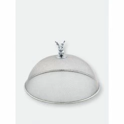 Arthur Court Designs Elk Head Stainless Mesh Picnic Cover Kitchen