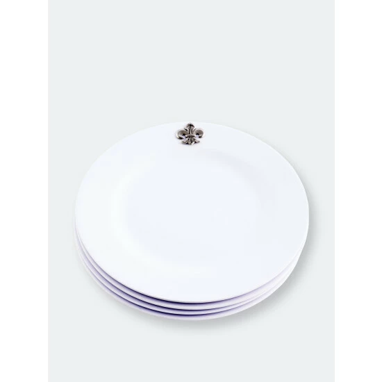 Arthur Court Designs Fleur de lis Melamine Lunch Plates - Set of 4 Dinnerware & Flatware Arthur Court Designs Fleur De Lis Melamine Lunch Plates - Set Of 4 Dinnerware & Flatware -Arthur Court Designs Sales unnamed file 96
