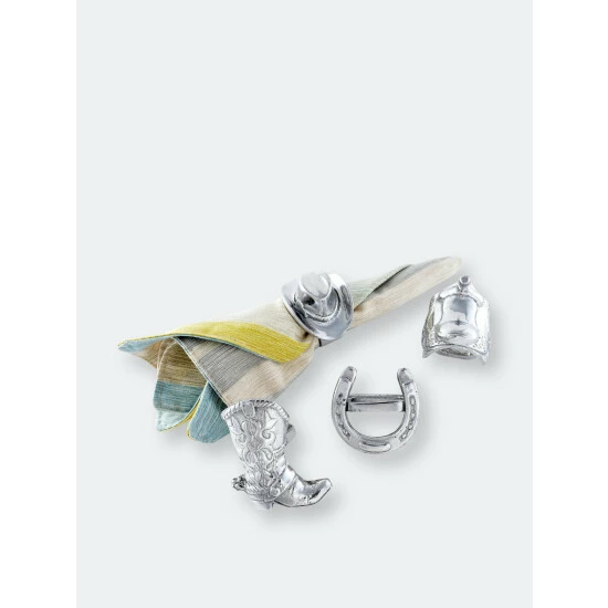 Arthur Court Designs Western Napkin Rings Dinnerware & Flatware 2 Arthur Court Designs Western Napkin Rings Dinnerware & Flatware - Image 2