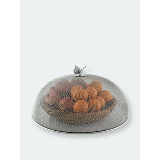 Arthur Court Designs Butterfly Stainless Mesh Picnic Cover Serveware 2 Arthur Court Designs Butterfly Stainless Mesh Picnic Cover Serveware - Image 2